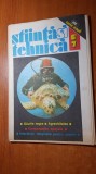 Revista stiinta si tehnica iunie-iulie 1990