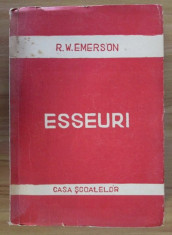 Emerson ESSEURI ESEURI Ed. Casa Scoalelor 1945 foto