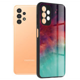 Cumpara ieftin Husa pentru Samsung Galaxy A13 4G, Techsuit Glaze Series, Fiery Ocean