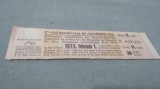 CUPOANE /BON DE TREZORERIE CU REDUCERE 1923 UNGARIA