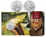 AUSTRIA 2012 - 10 Euro &ndash; Karntern - Argint 925 /16,00 gr /32 mm / Blister