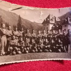 Foto (veche-anul 1961) fotbal - PROGRESUL BUCURESTI in pregatire