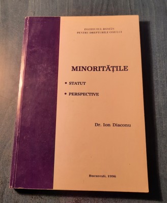 Minoritatile Statut Perspective Ion Diaconu foto