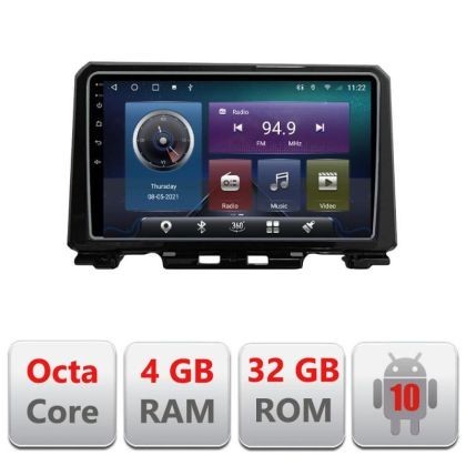 Navigatie Suzuki Jimny 2018- C-JIMNY Octa Core cu Android Radio Bluetooth Internet GPS WIFI 4+32GB CarStore Technology