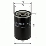 Filtru ulei FORD C-MAX (DM2) (2007 - 2016) BOSCH F 026 407 017