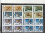 Fauna animale de prada ,bloc de 4,nr lista 1532 , Romania ., Nestampilat