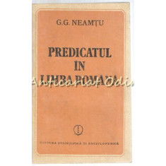 Predicatul In Limba Romana - G. G. Neamtu