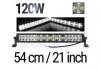 LED Bar Auto 54cm 120W, 40 LED, 12-24V, Aluminiu, Lumina Alba Rece 6500K, Offroad, SUV
