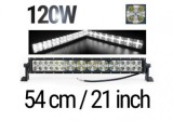 LED Bar Auto 54cm 120W, 40 LED, 12-24V, Aluminiu, Lumina Alba Rece 6500K, Offroad, SUV