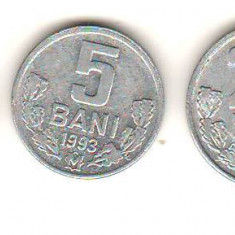 SV * Moldova 1 - 5 - 25 BANI 1993 * PRIMELE MONEDE MOLDOVENESTI POST URSS