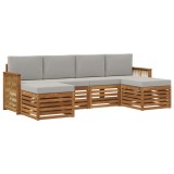 vidaXL Seturi de canapele Lemn Solid de Acacia 3384687