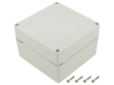 Carcasă Universală cu Bucșă din Alamă 120x120x75mm foto