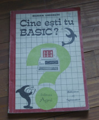 Marian Gheorghe Cine esti tu basic? foto