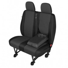 Husa bancheta cu doua locuri Ares Van DV2 L pentru bancheta cu tavita compatibila cu Citroen Jumper, Fiat Ducato, Ford Tranzit, Iveco Daily, Mercedes