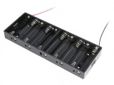 Suport baterii AA R6 x10buc cu terminale cablu COMF BH-3101A, Confortable Electronic Co Ltd