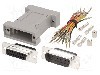 Adaptor D-Sub 15pin mama, D-Sub 15pin tata, ENCITECH - 2111-0101-12