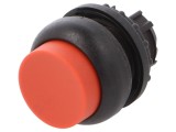 Comutator apăsare 22mm roșu M22S-DRH-R