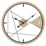 Mauro Ferretti Ceas De Perete Design Geometric cm &Oslash; 60X2,5 | Aosom Romania