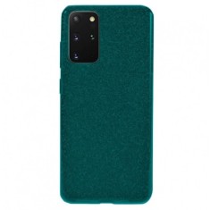 Husa Samsung Galaxy S20 Sclipici Dark Green Silicon