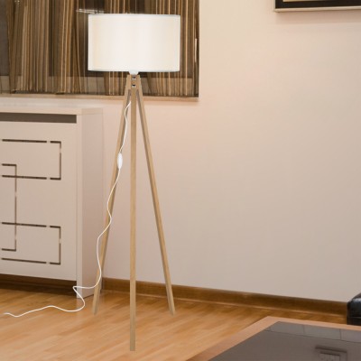 Lampa de podea Rochester 136 cm 1 x E27 crem [lux.pro] HausGarden Leisure foto