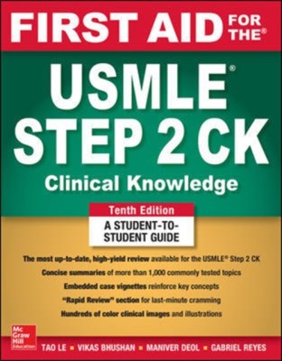 First Aid for the USMLE Step 2 Ck, Tenth Edition foto