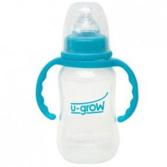 Biberon U-GROW, 0-3 luni, cu Gat Normal, 120 ml, A-1012 foto