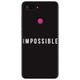 Husa silicon pentru Xiaomi Mi 8 Lite, Impossible