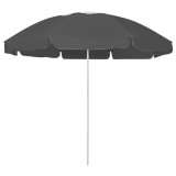 vidaXL Umbrelă de soare de plajă, antracit, 240 cm 314714