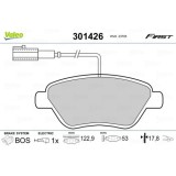 Set placute frana disc Abarth 500 / 595 / 695; Alfa Romeo Mito; Citroen Nemo; Fiat 500, 500 C; Lancia Musa; Peugeot Bipper, Bipper Tepee,