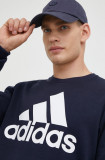 Cumpara ieftin Adidas Performance bluza barbati, culoarea albastru marin, cu imprimeu