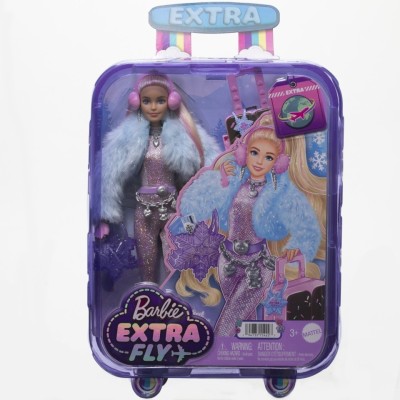 BARBIE EXTRA FLY PAPUSA BARBIE BLONDA LA MUNTE foto