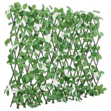 Cumpara ieftin Spalier cu iedera artificiala, extensibil, verde, 180x60 cm