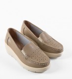 Cumpara ieftin Pantofi Casual Atic Bej