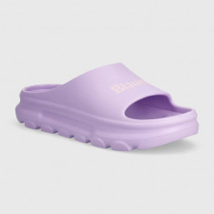Blauer papuci NOMA femei, culoarea violet, S4NOMA01.EVA