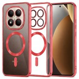 Husa MagSafe pentru Xiaomi Poco M8 Pro / Redmi Note 15 Pro+ 5G, Techsuit, Luxury Crystal, Rosie