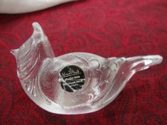 BIBELOU PASARE / SFESNIC DIN CRISTAL ROSENTHAL STUDIO LINE foto