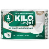 Cumpara ieftin Hartie igienica 4 straturi 6 role/set Kilo Confort