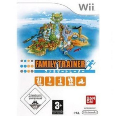 Joc Nintendo Wii Family Trainer foto