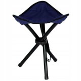 Scaun pliabil gradina, camping, pescuit, albastru, max 100 kg, 28x28x28 cm, Springos GartenVIP DiyLine