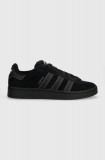 Adidas Originals sneakers din piele &icirc;ntoarsă Campus 00s culoarea negru, IF8768