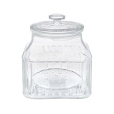 Borcan pentru dulciuri, inscriptionat Home Made, Sticla, 15x20 cm, ATU-087230, Oem
