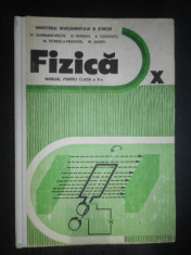 Nicolae Gherbanovschi - Fizica. Manual pentru clasa a X-a (1991, ed. cartonata) foto