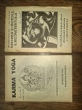 GREGORIAN BIVOLARU , lot doua carti : KARMA YOGA + FERICIREA SI MISTERUL SUBCONSTIENTULUI
