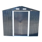 Magazie de gradina metalica Thor, cu usi glisante, 205x257x212 cm