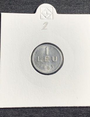 Moneda 1 leu 1951 RPR foto