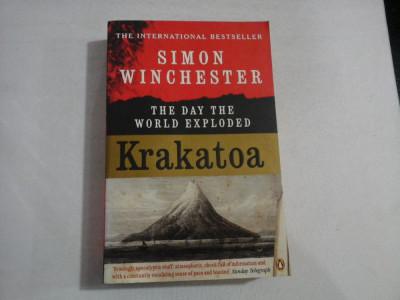 THE DAY THE WORLD EXPLODED Krakatoa - Simon WINCHESTER foto