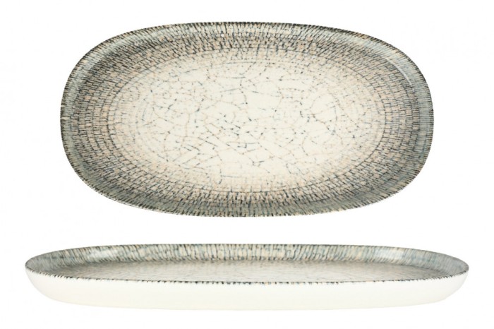 Rinart Placa de service - Olmeca - Por&Aring;&pound;elan - 35x18 cm - set de 2