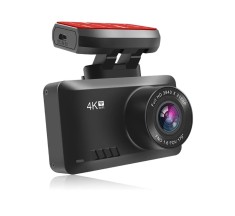 Camera auto ultra-compacta, EGO S16, display 2.45 inch, rezolutie 4K, modul camera spate 1080p, GPS, vedere nocturna, Wi-Fi