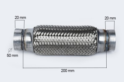 Racord Flexibil Outer Braid (A) 50X200 Mm 61295 FL 33745 foto