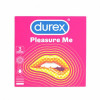 Prezervative Durex Pleasure Me, 3 bucati, striatii si puncte, protectie si stimulare